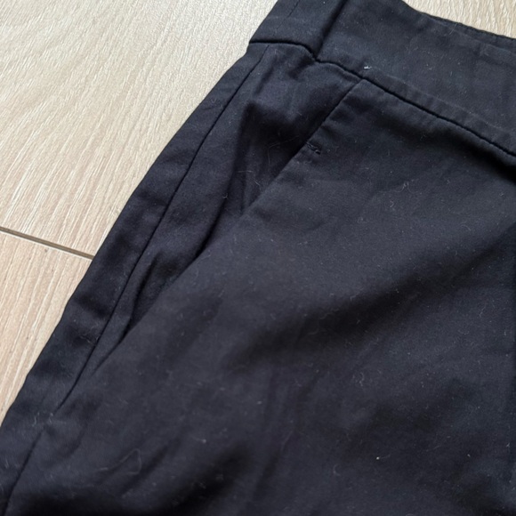 Reformation Organic Cotton High Waisted Wide Leg Pants in Black Women’s Size 8P - Picture 5 of 12